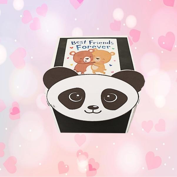 Cute Panda Surprise Box